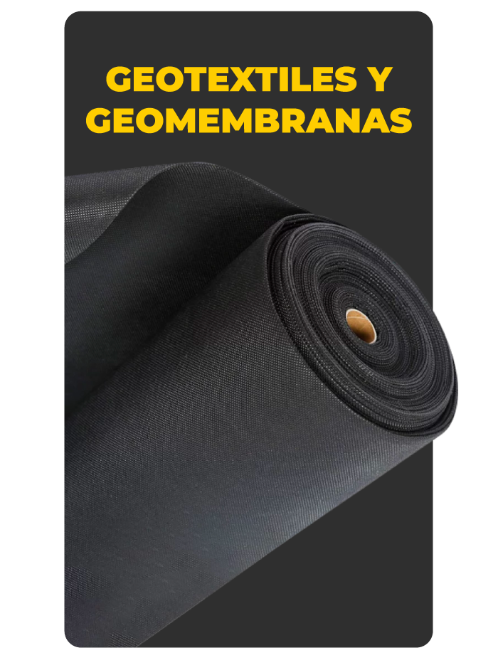 Geotextiles y Geomembranas